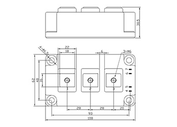 快恢復(fù)模塊尺寸圖